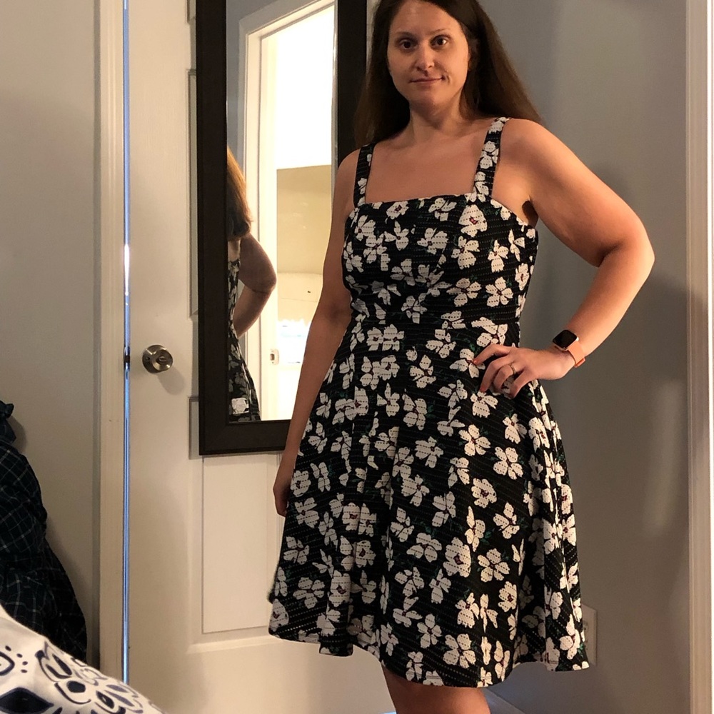 Torrid floral skater dress